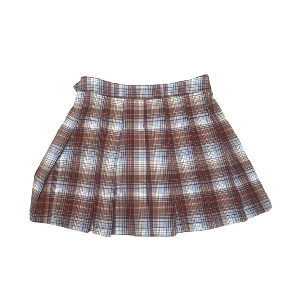 American Eagle School Girl Plaid Pleated Skirt - Picture 5 of 6